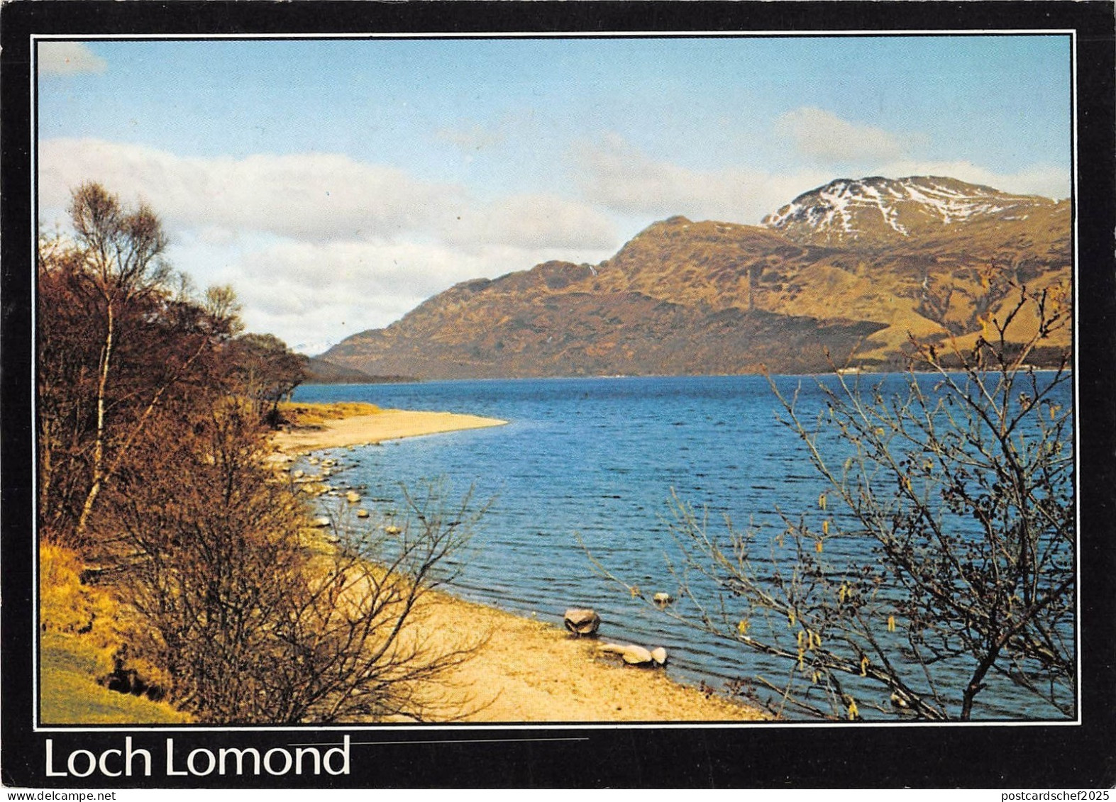 BR75829 loch lomond near luss ben lomond dunbartonshire scotland