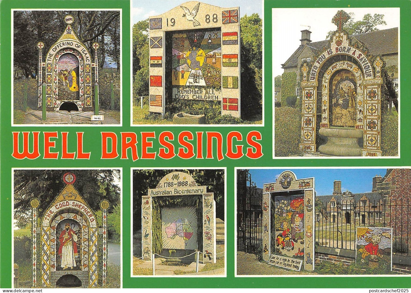 BR76028 well dressings derbyshire uk