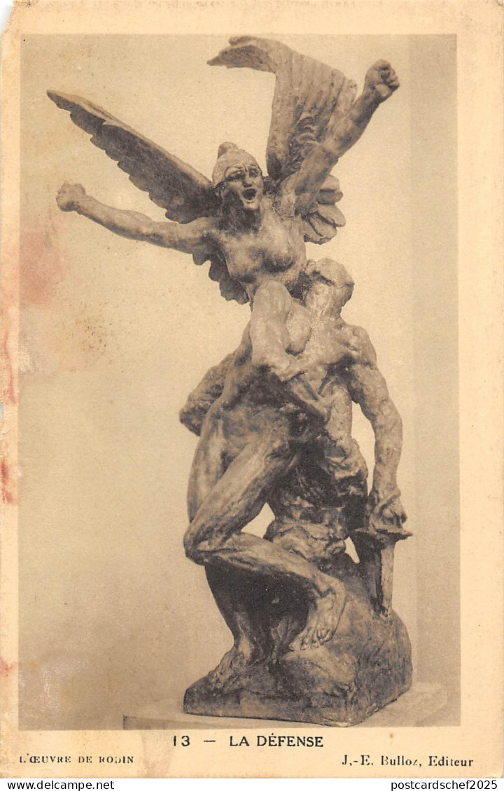 BR78450 la defense l ceuvre de robin postcard  france