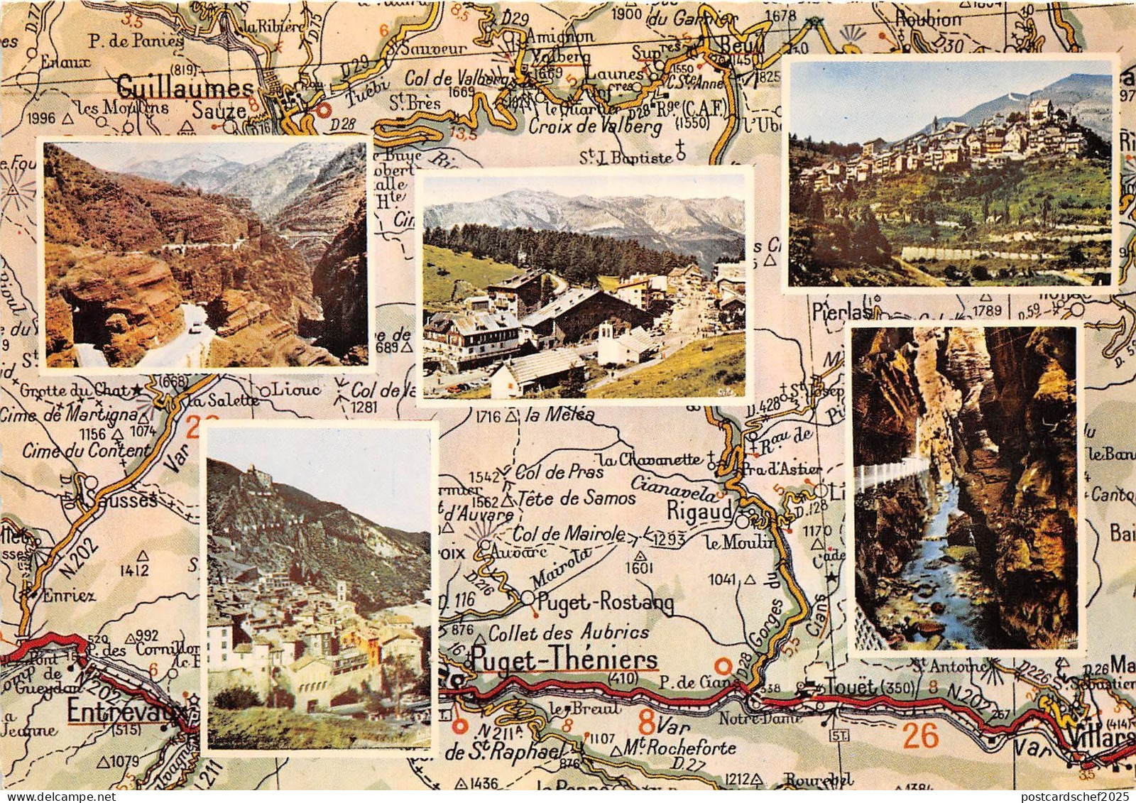 BR7977 Gorges de Daluis Valberg Beuil Entrevaux Gorges du Cians   france