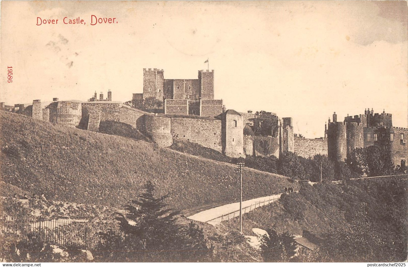 BR80036 dover castle dover uk