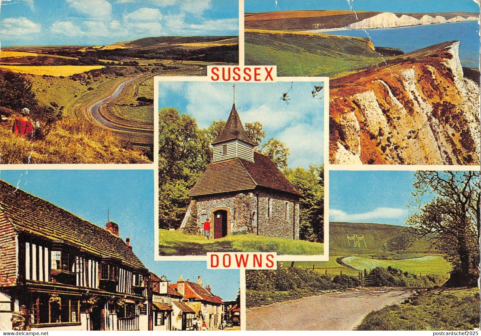 BR82011 sussex downs uk