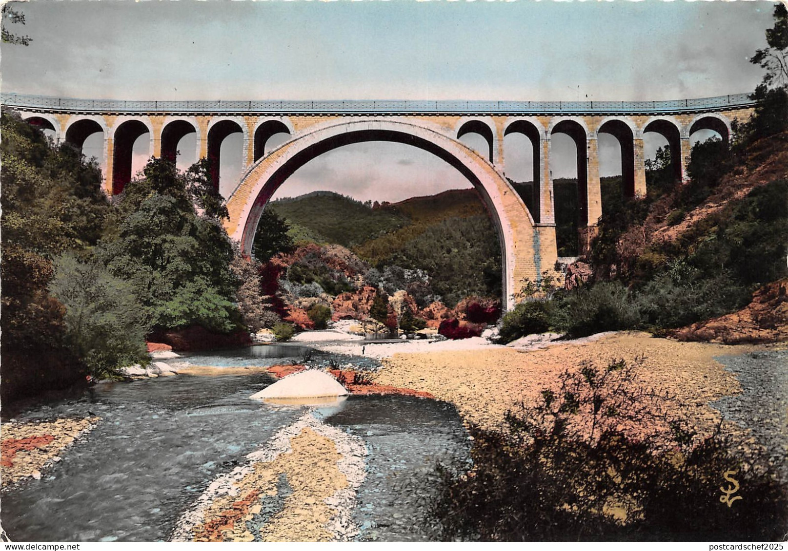 BR8254 Saint jean du Gard Le Pont des allarnes   france