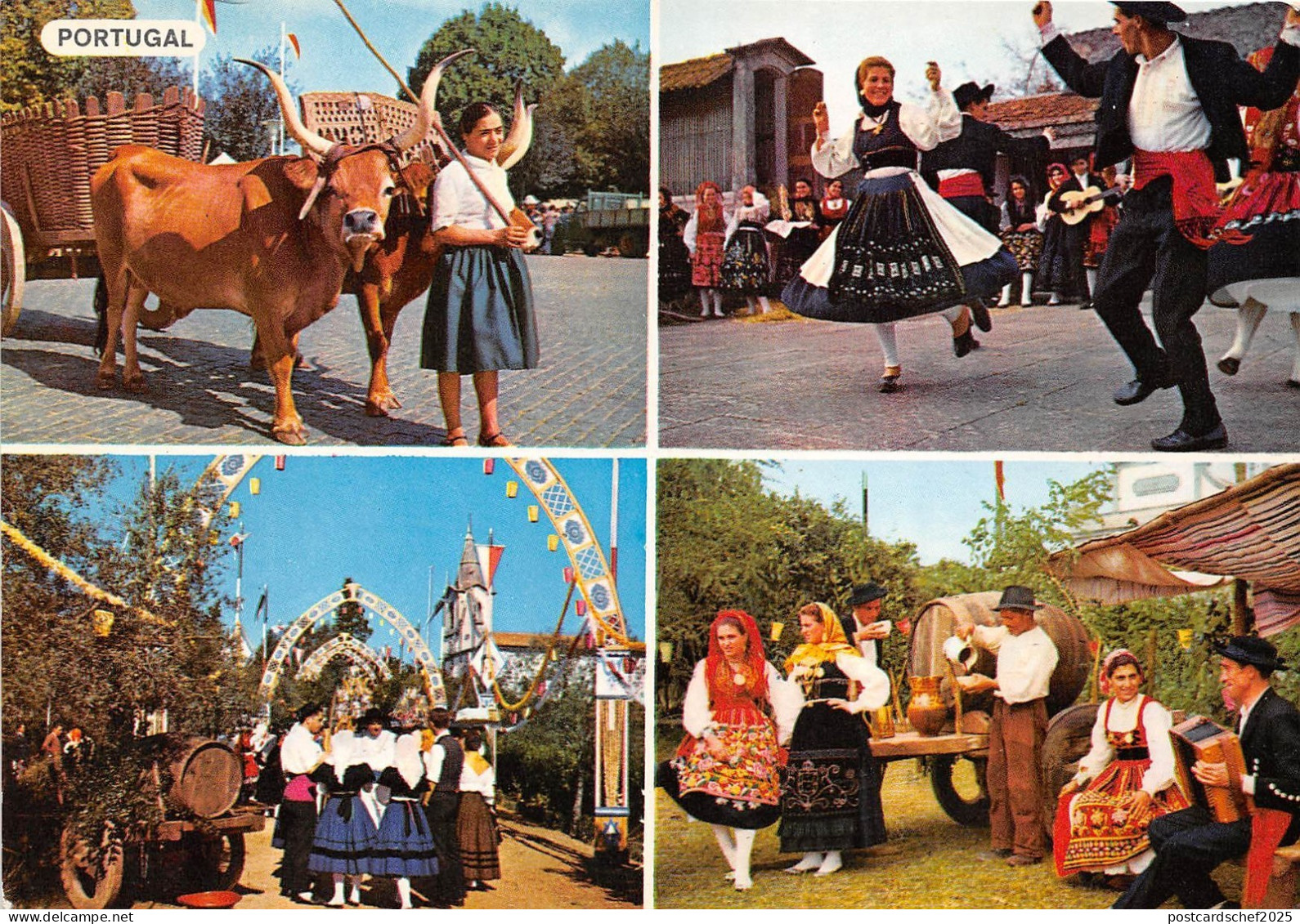 BR8391 Portugal Paisagens e costumes do Minho   portugal