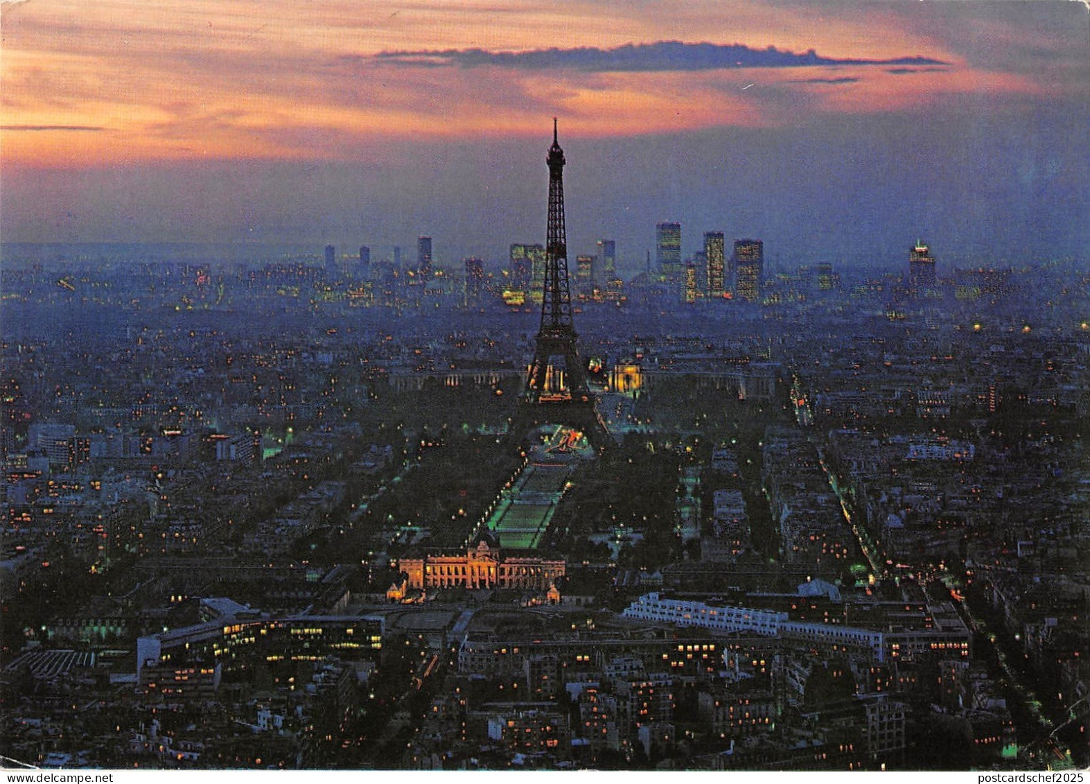 BR86003 paris la nuit panorama france