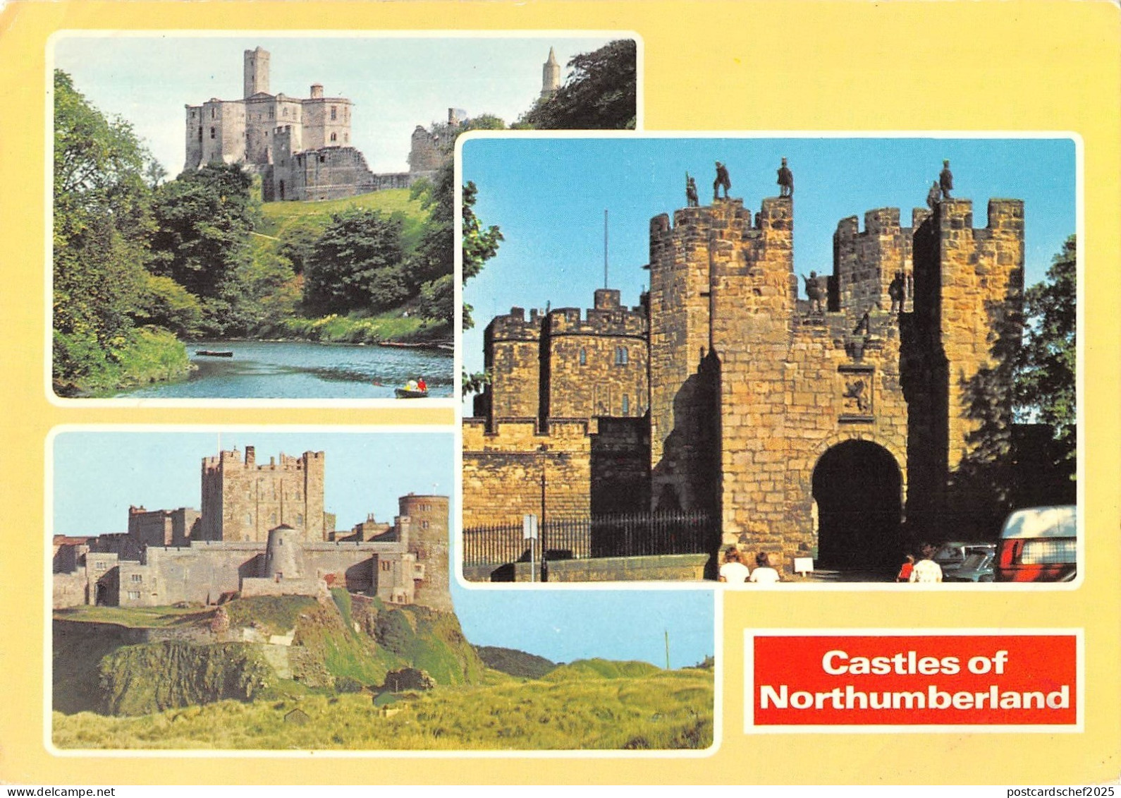 BR87564 castles of northumberland  uk
