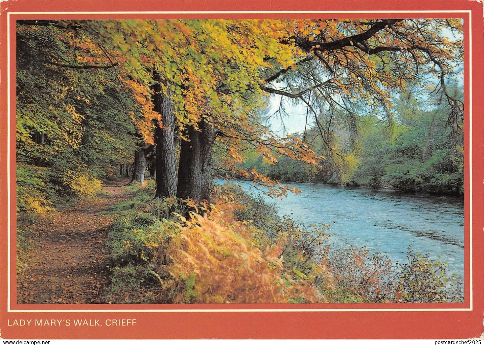 BR89070 lady mary s walk crieff  scotland