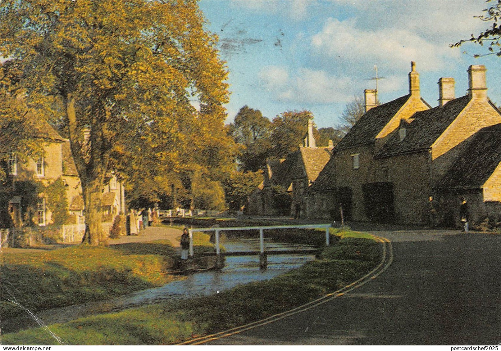 BR89111 gloucestershire lower slaughter on the cotswolds  uk