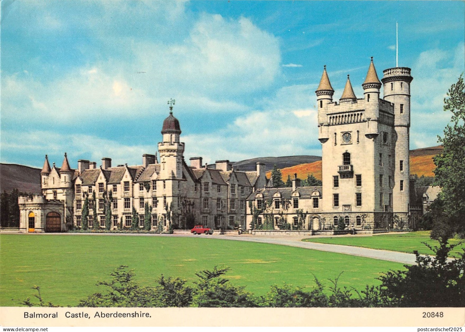 BR90259 balmoral castle aberdeenshire scotland