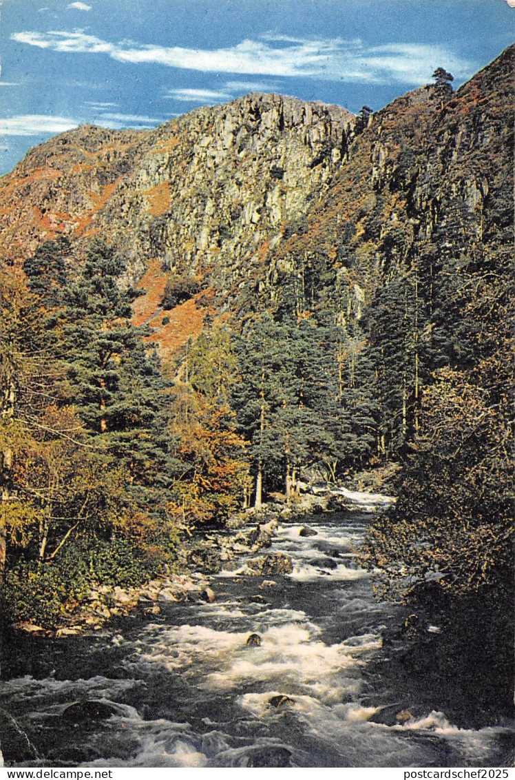 BR91029 pass of aberglaslyn wales caernarvonshire