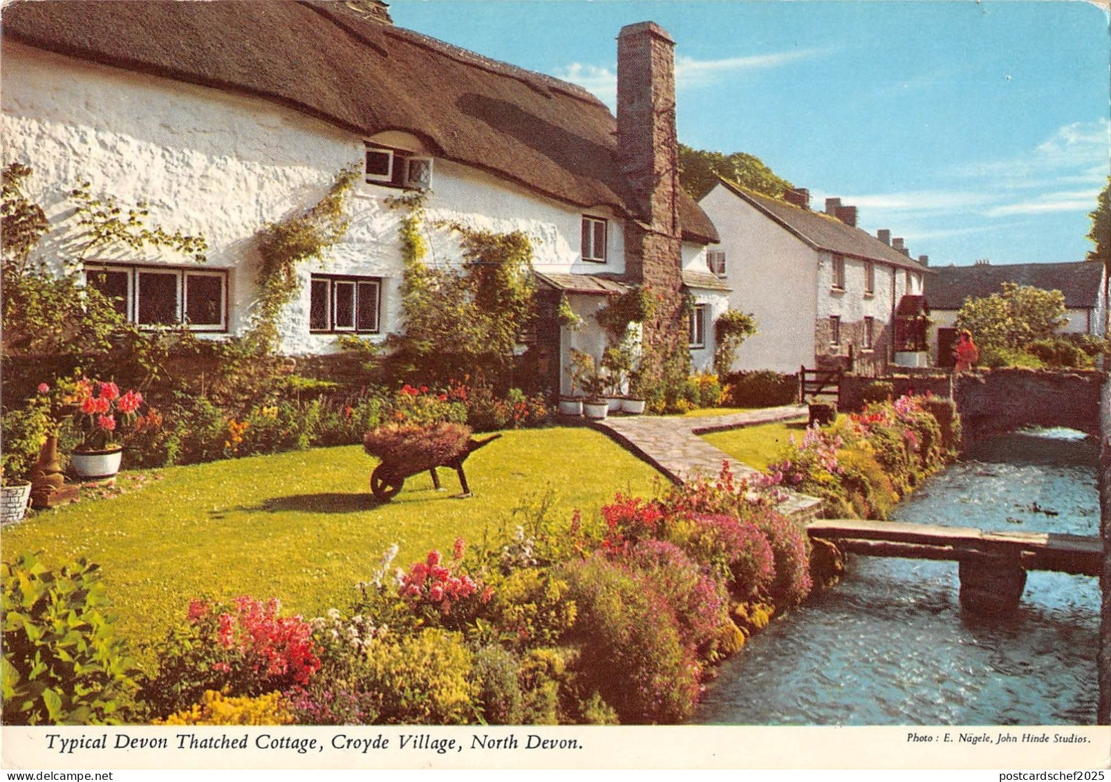 BR91950 typical devon thatched cottage croyde vllage devon   uk