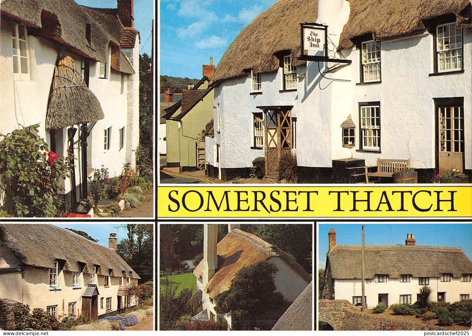 BR92111 somerset thatch   uk