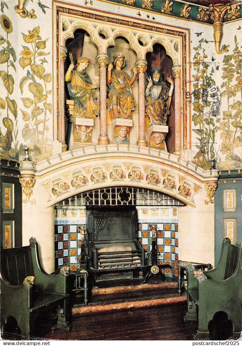 BR92254 castell coch south glamorgan wales drawing room
