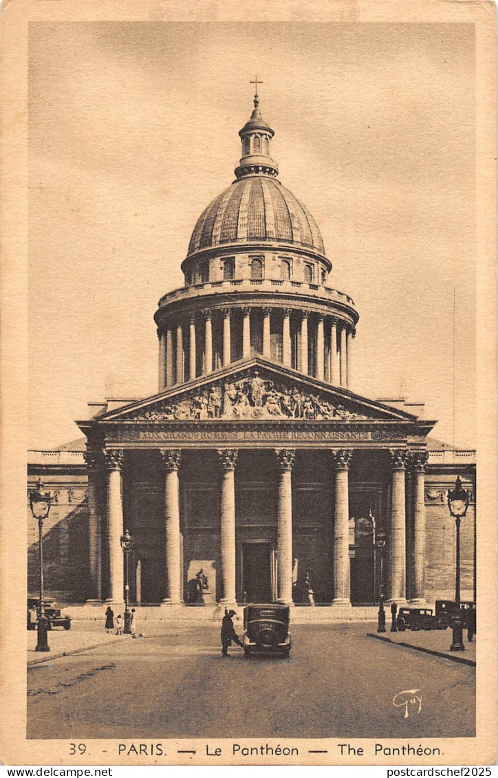 BR93187 paris le pantheon the pantheon  france
