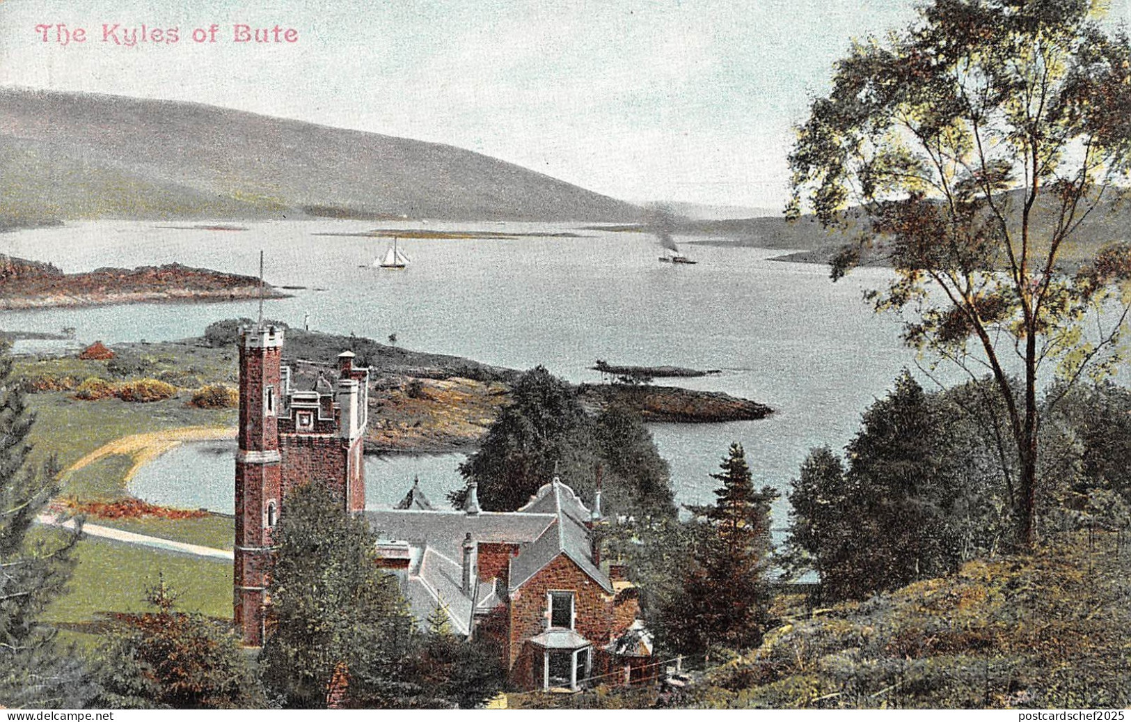 BR93477 the kyles of bute scotland