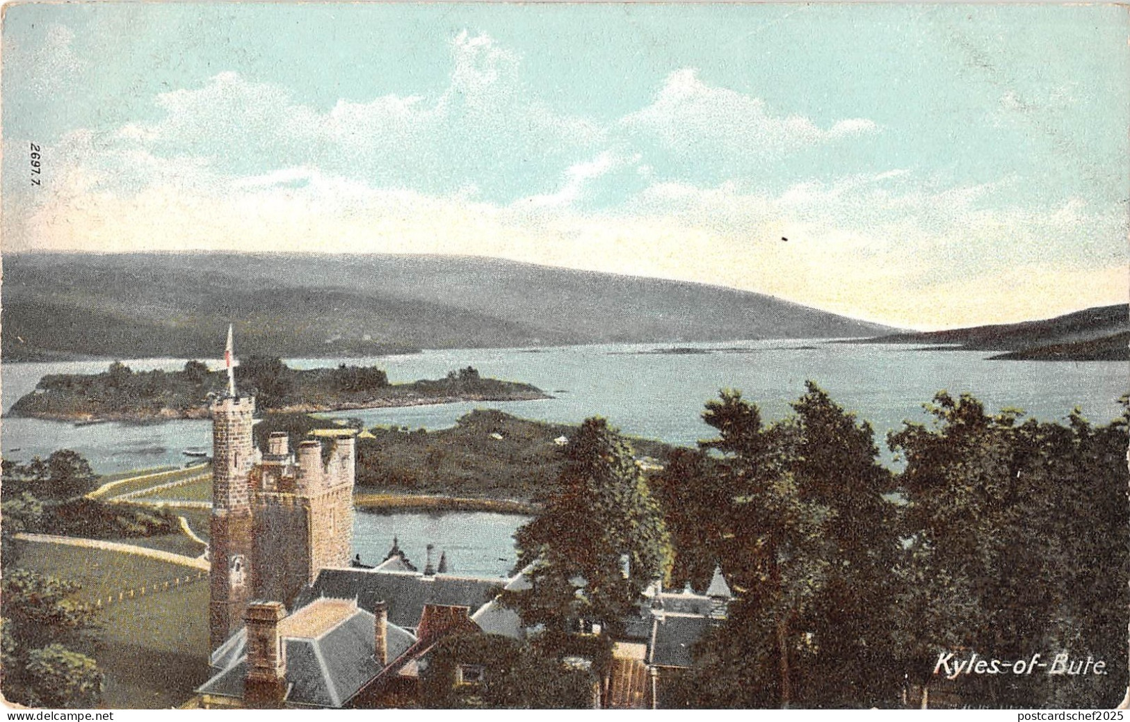 BR96880 kyles of bute scotland