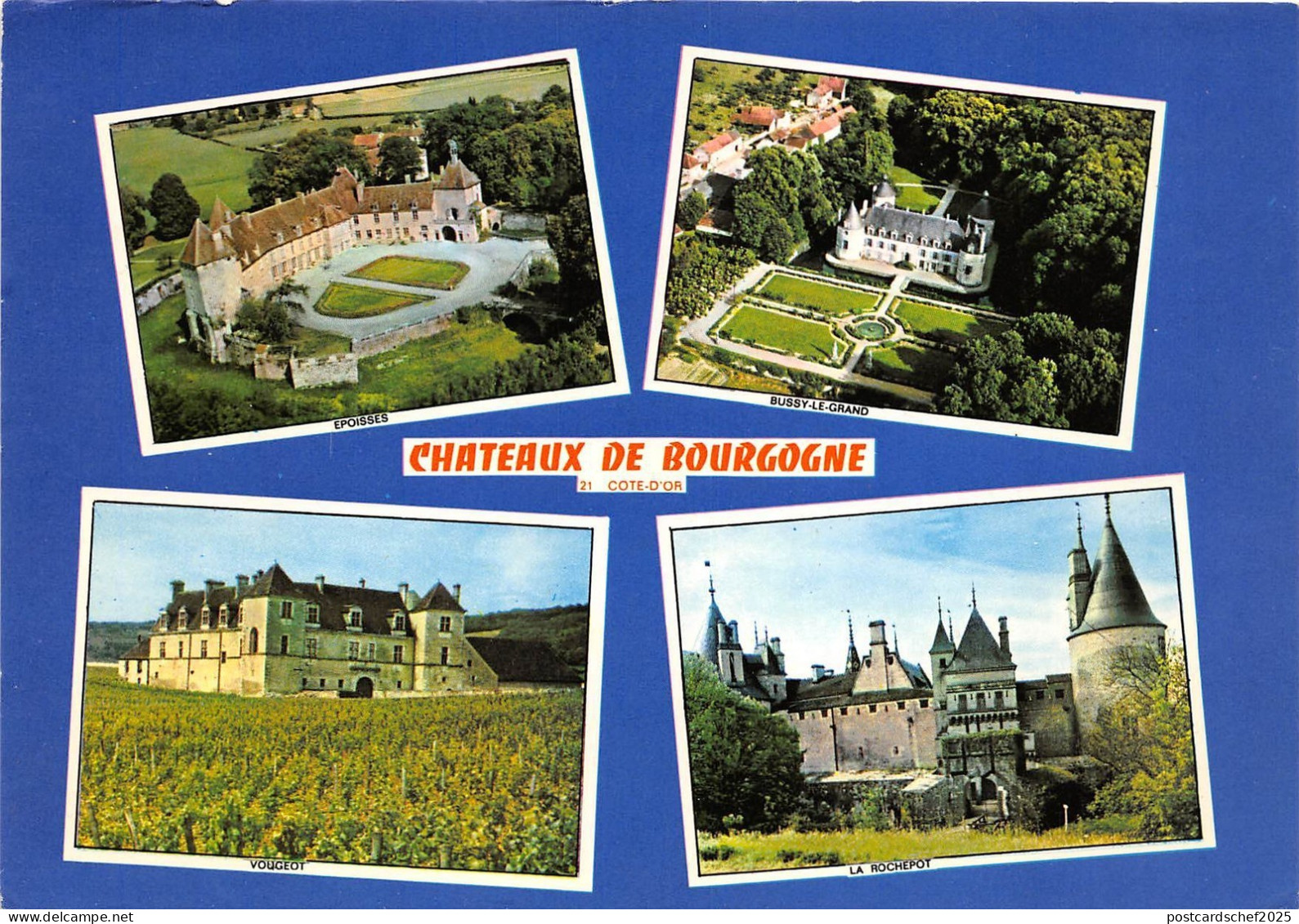 BR9752 Chateaux de Bourgogne  france