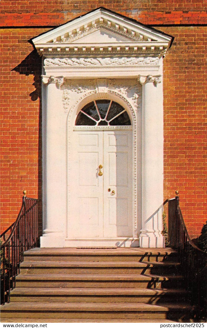 BR98775 doorway of  hammond harwood house annapolis maryland usa