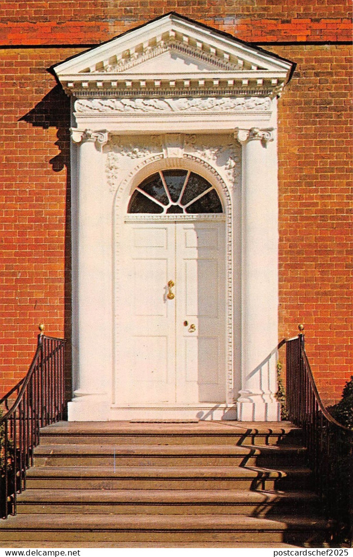 BR98846 doorway of hammond harwood house annapolis maryland usa