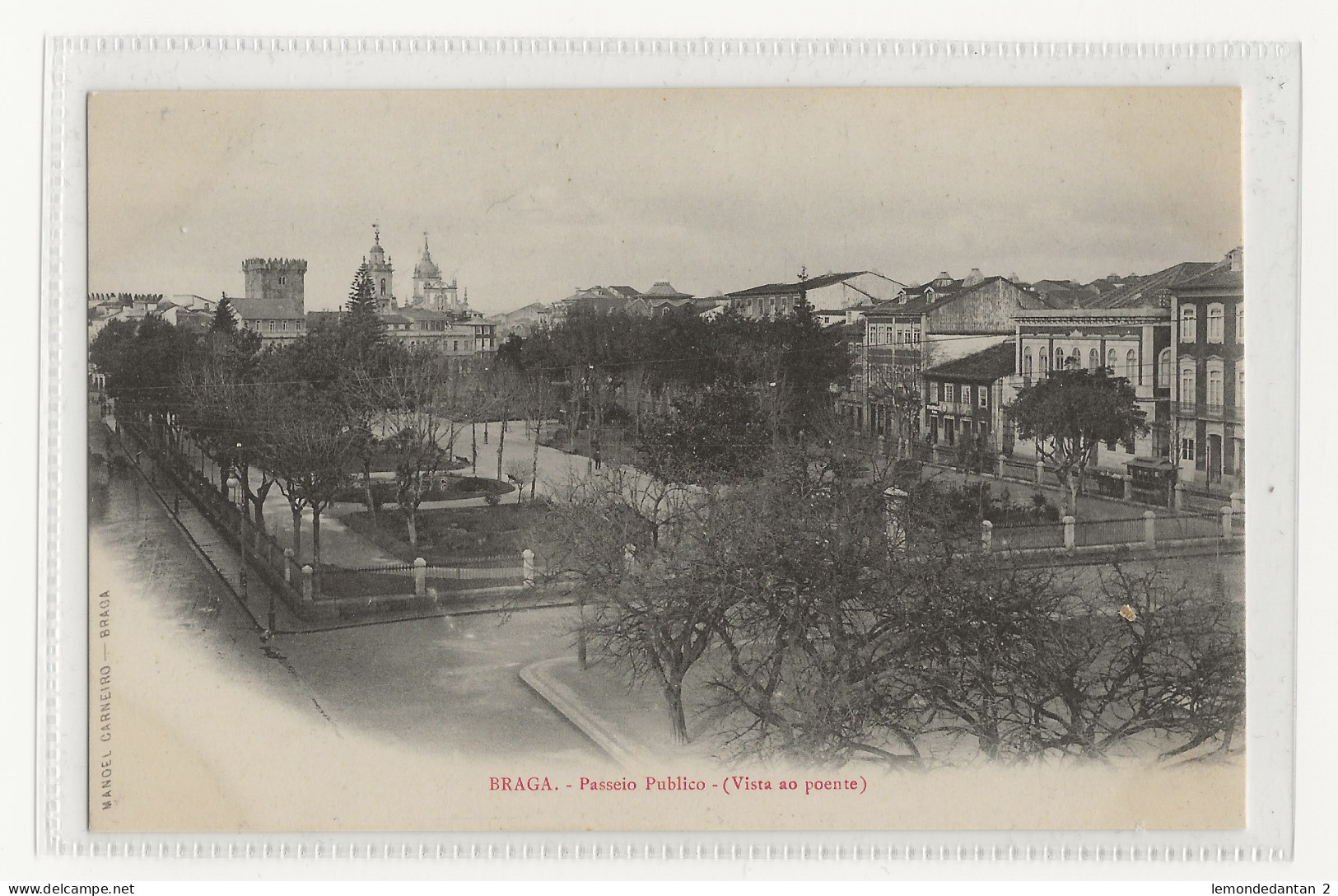 Braga. Passeio Publico. *