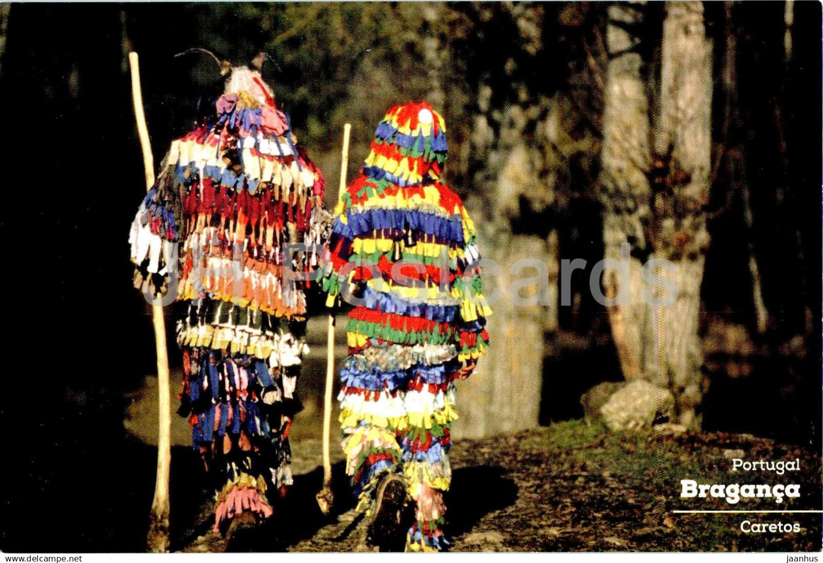 Braganca - Caretos - folk ritual practice - costumes - Portugal - unused