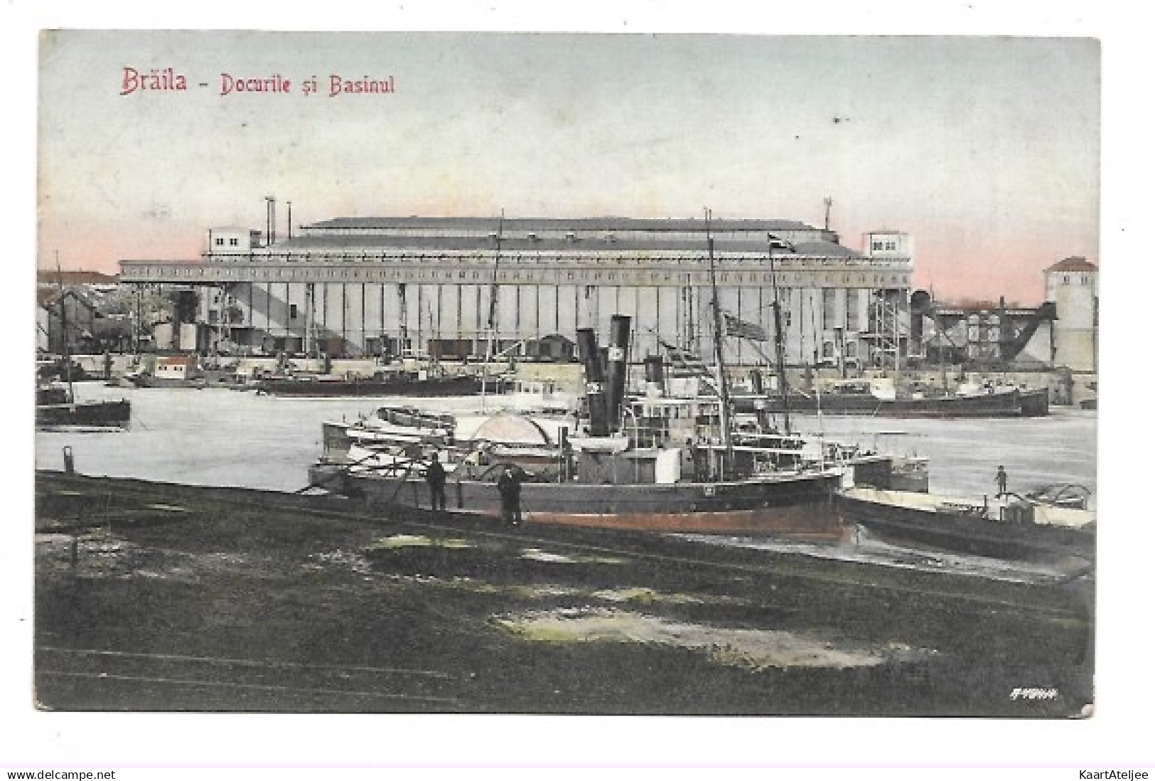 Braila - Docurile si Basinul.