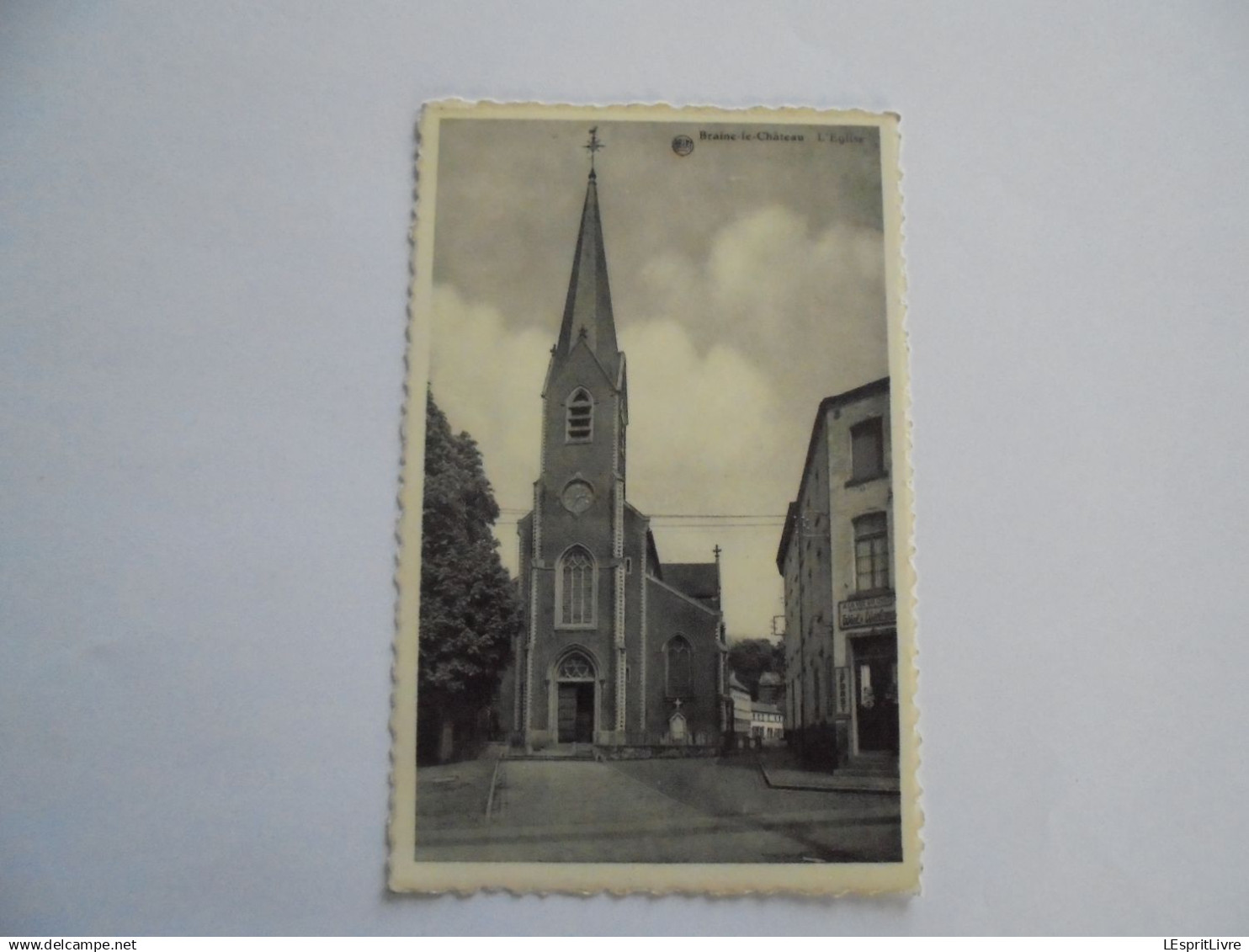 BRAINE LE CHÂTEAU L'Eglise Carte Postale CP PK AK