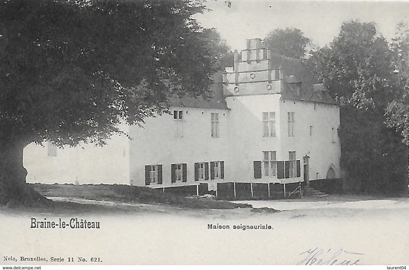 BRAINE LE CHATEAU.  MAISON SEIGNEURIALE