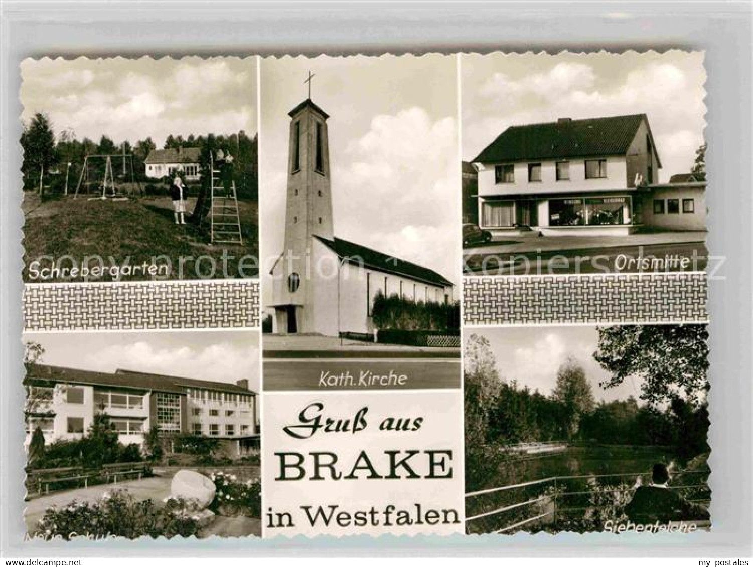 Brake Westfalen Schrebergarten Siebenteiche Kirche