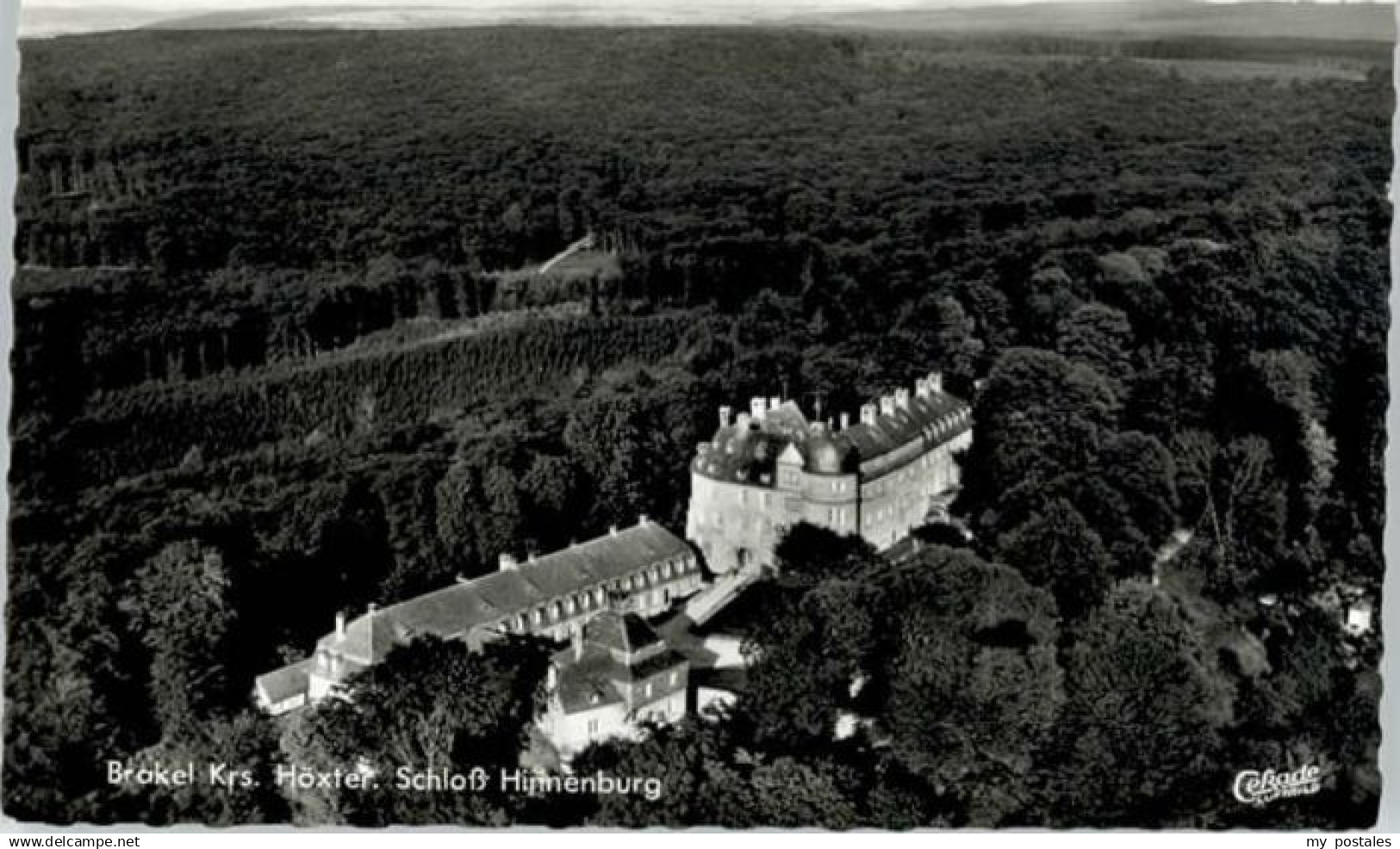 Brakel Westfalen Brakel Schloss Hinnenburg Fliegeraufnahme