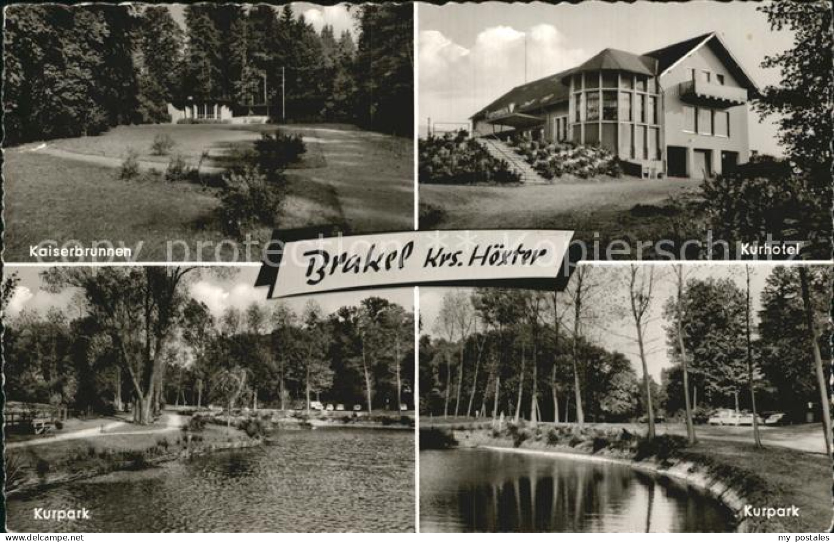 Brakel Westfalen Kaiserbrunnen Kurhotel Kurpark