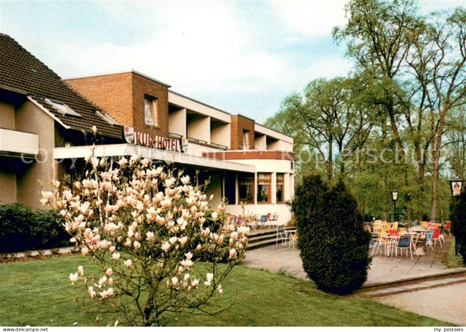 Brakel Westfalen Kurhotel Am Kaiserbrunnen Baumbluete Luftkurort Weserbergland