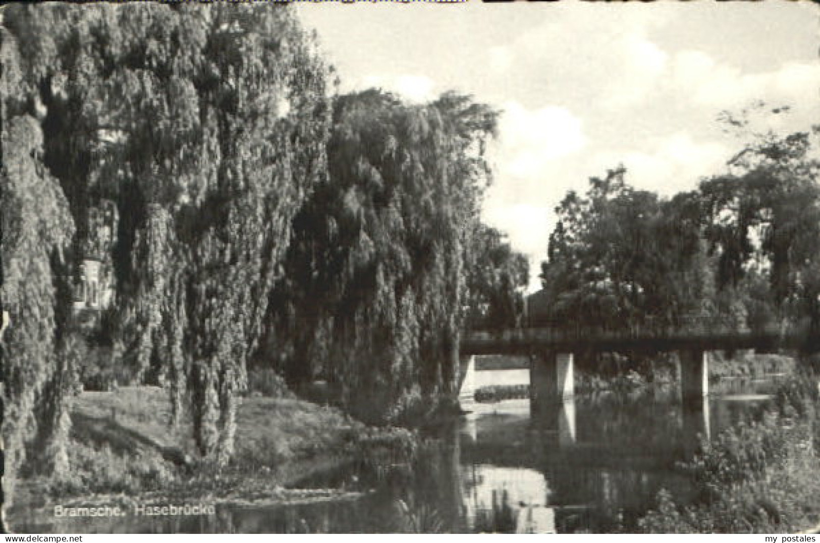 Bramsche Hase Bramsche Bruecke x 1961