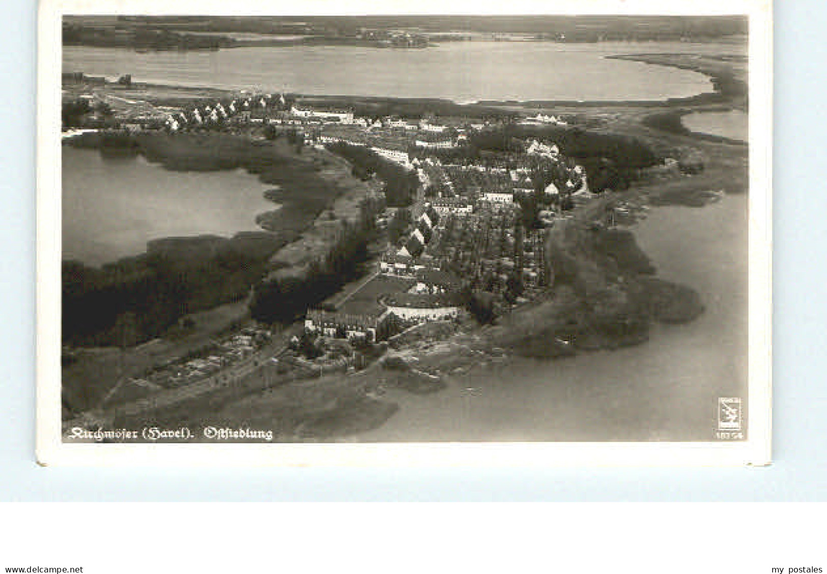 Brandenburg Havel Brandenburg Kirchmoeser Fliegeraufnahme