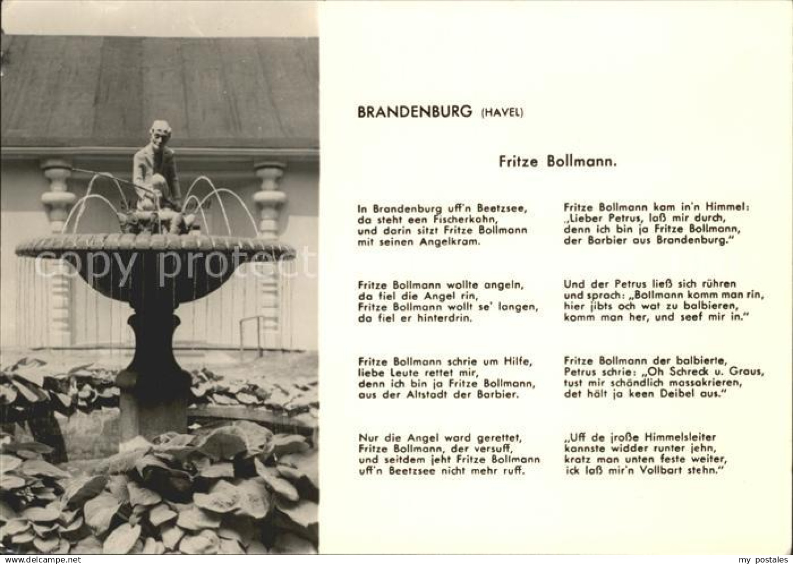 Brandenburg Havel Brunnen