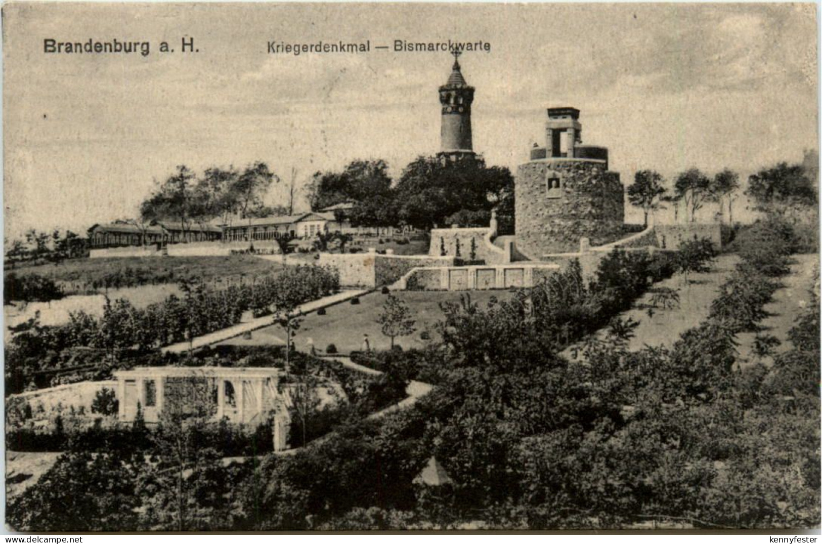 Brandenburg - Kriegerdenkmal - Feldpost
