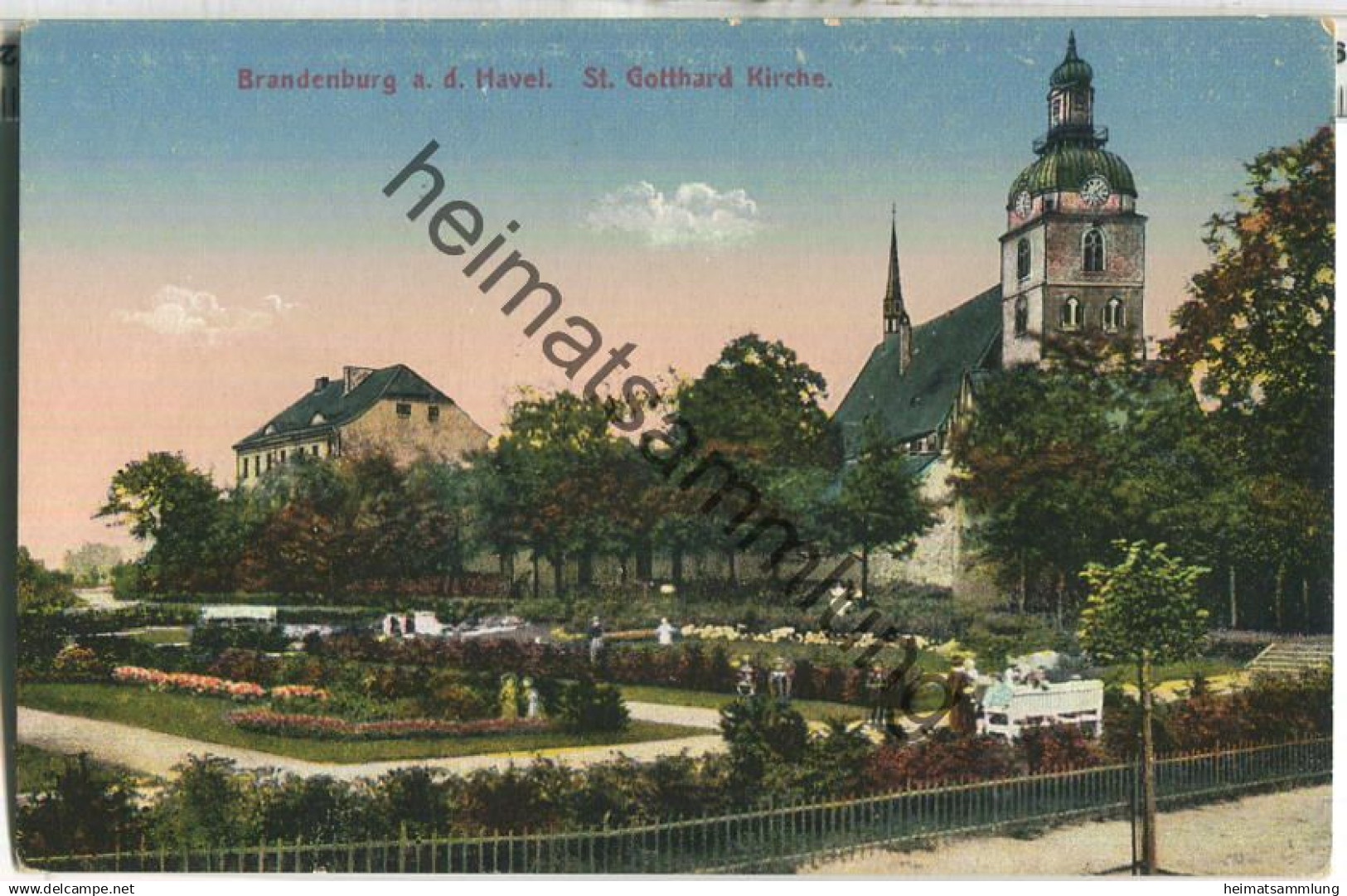 Brandenburg - St. Gotthard Kirche - Verlag M. Glückstadt & Münden Hamburg