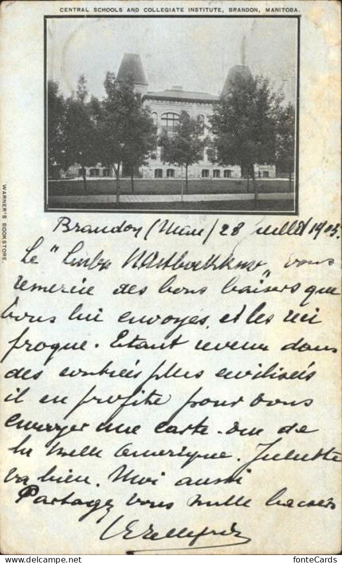 Brandon Manitoba Central Schools Collegiate Institute