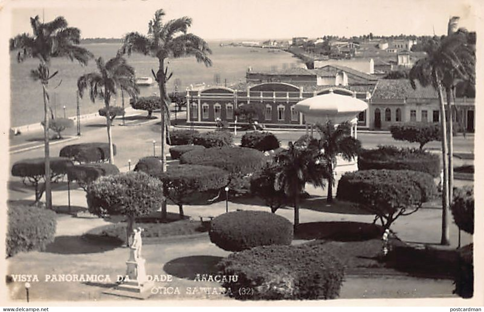 Brasil - ARACAJU - Vista panoramica - POSTAL FOTO A parte superior do cartão postal está ligeiramente danificada. - Ed.