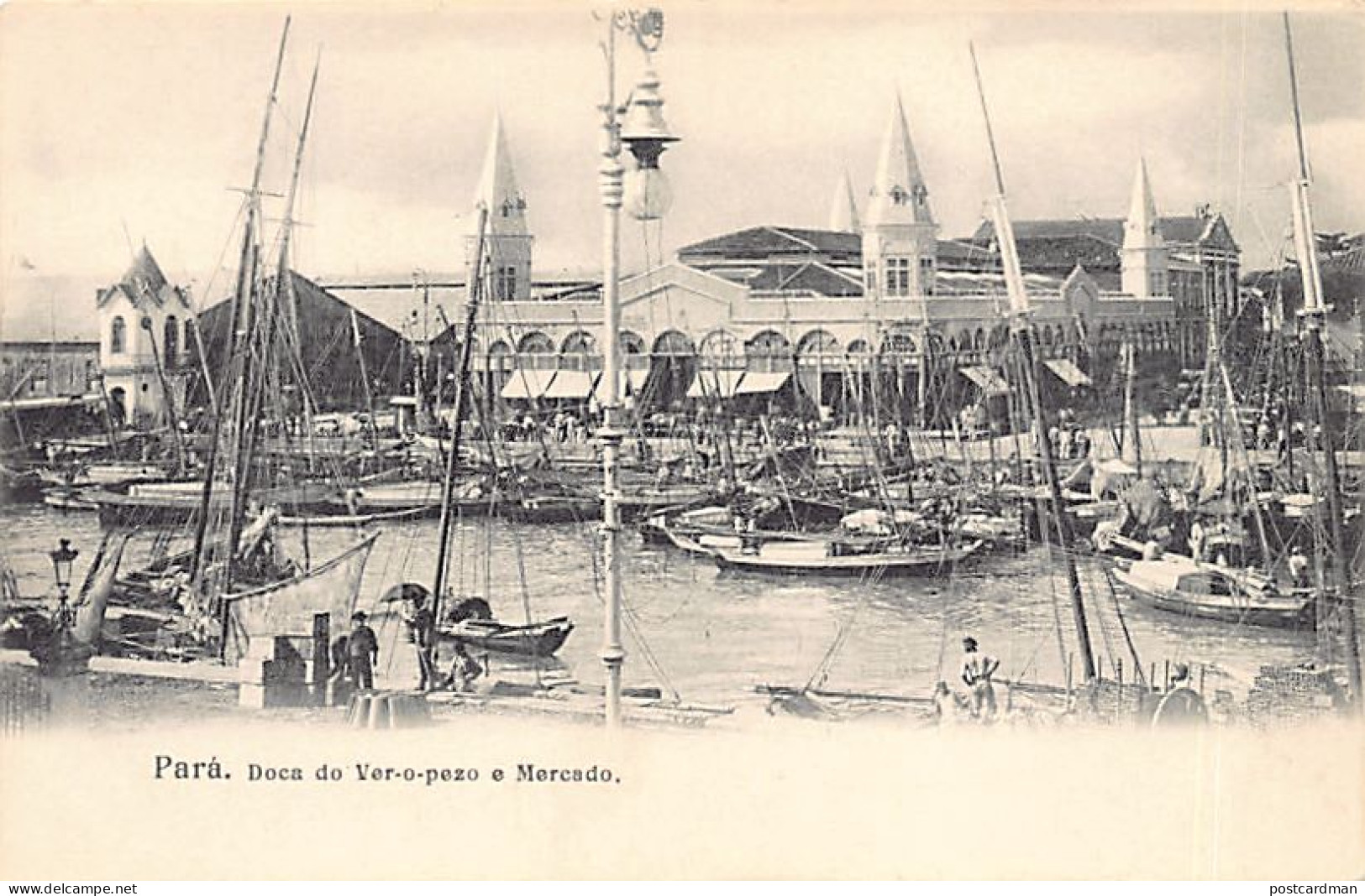 Brasil - BELÉM - Doca do Ver-o-pezo e Mercado - Ed. desconhecido