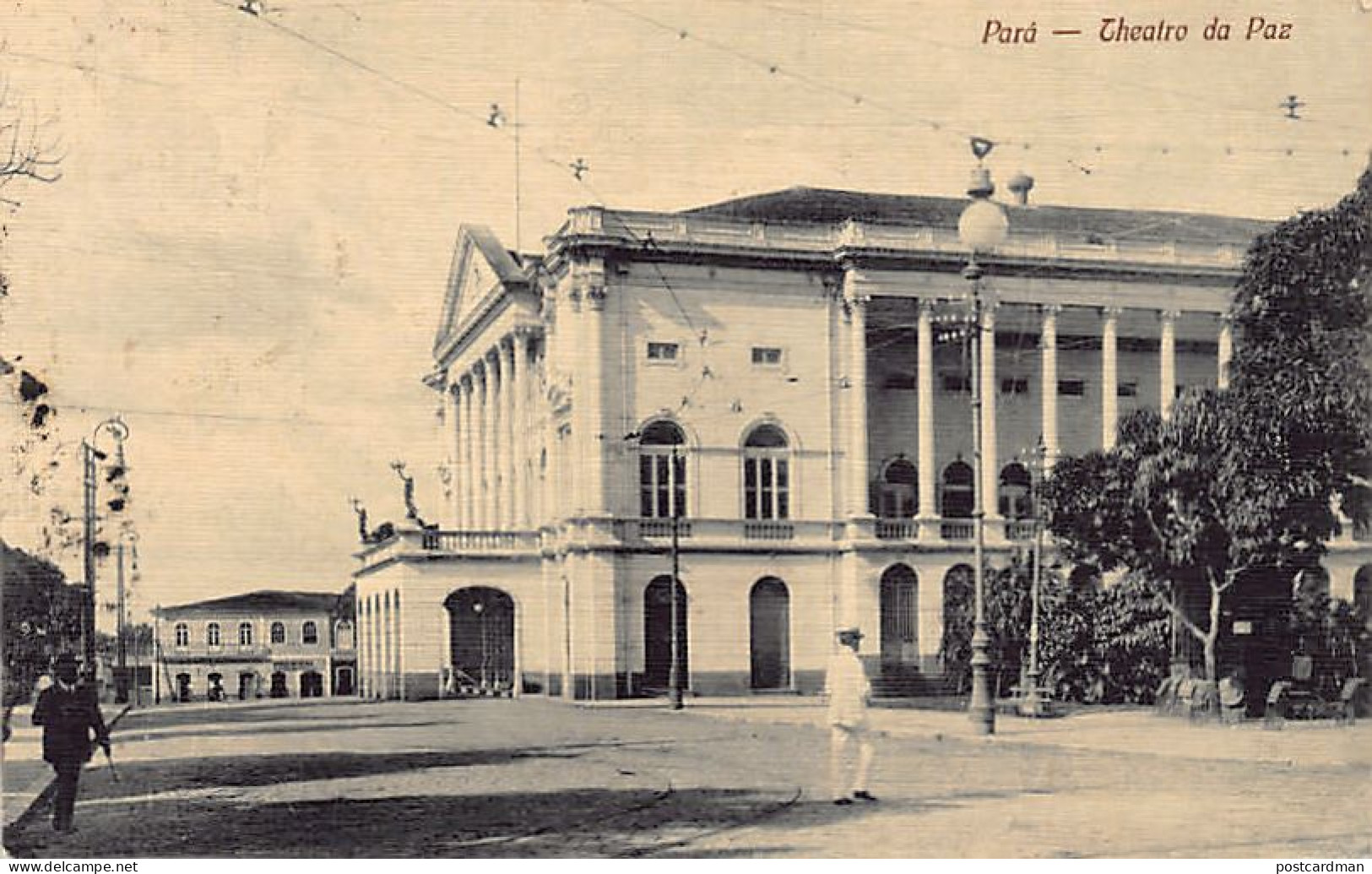 Brasil - BELÉM - Theatro da Paz - Ed. G. Huebner & Amaral