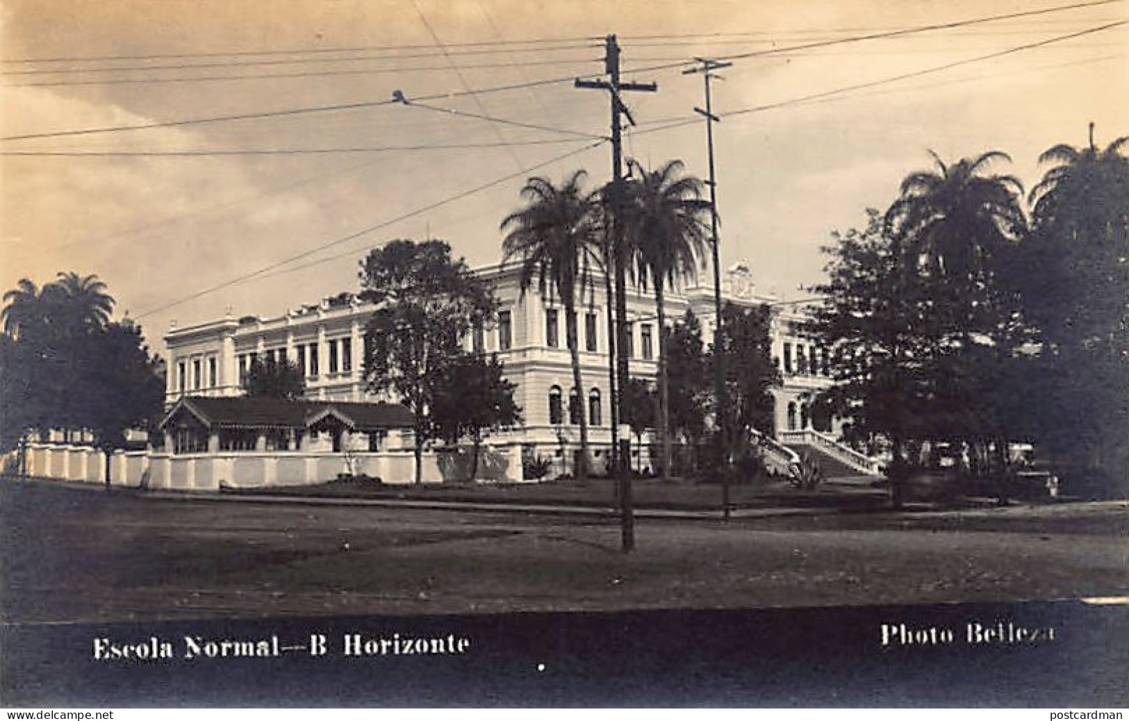 Brasil - BELO HORIZONTE - Escola Normal - POSTAL FOTO - Ed. Photo-Belleza