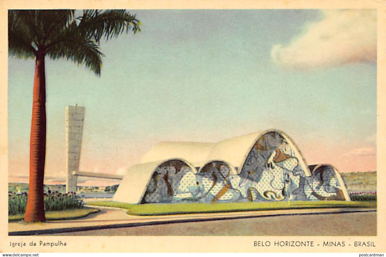 Brasil - BELO HORIZONTE - Igreja da Pampulha - Ed. Studio Albuquerque 303