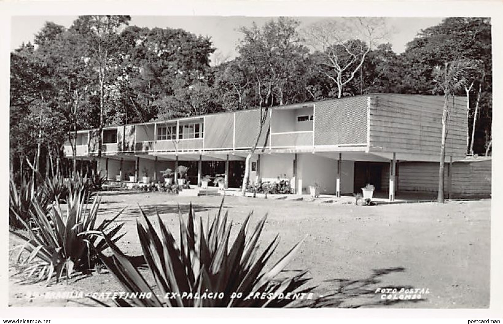 Brasil - BRASILIA - Catetinho - Ex-palacio do Presidente - FOTO POSTAL - Ed. Colombo 34