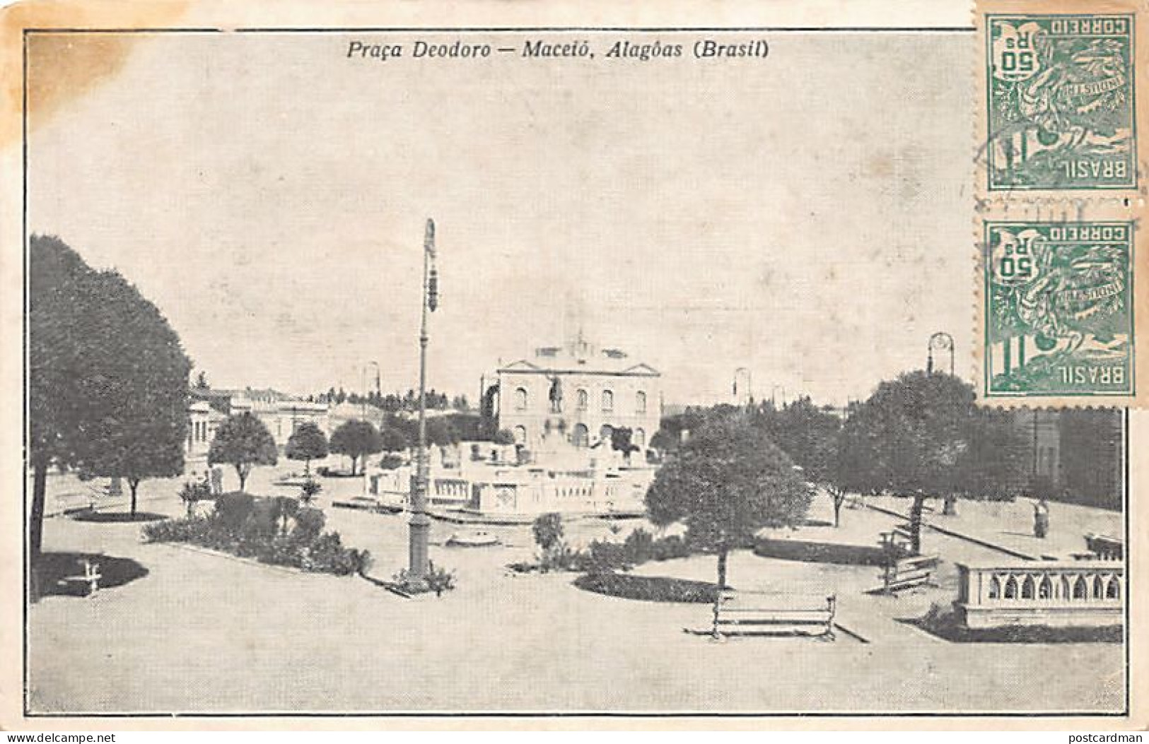 Brasil - MACEIÓ - Praça Deodoro - Ed. Livraria Fonseca