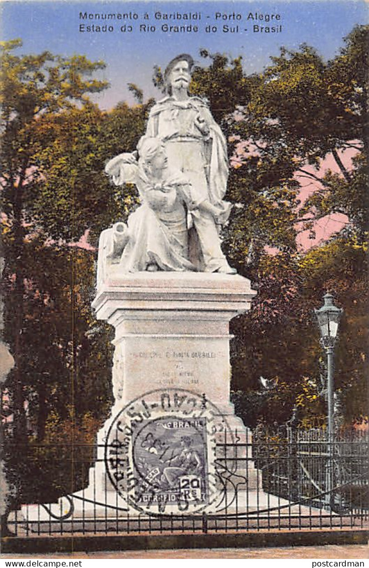 Brasil - PORTO ALEGRE - Monumento a Garibaldi - Ed. Livraria Selbach 37