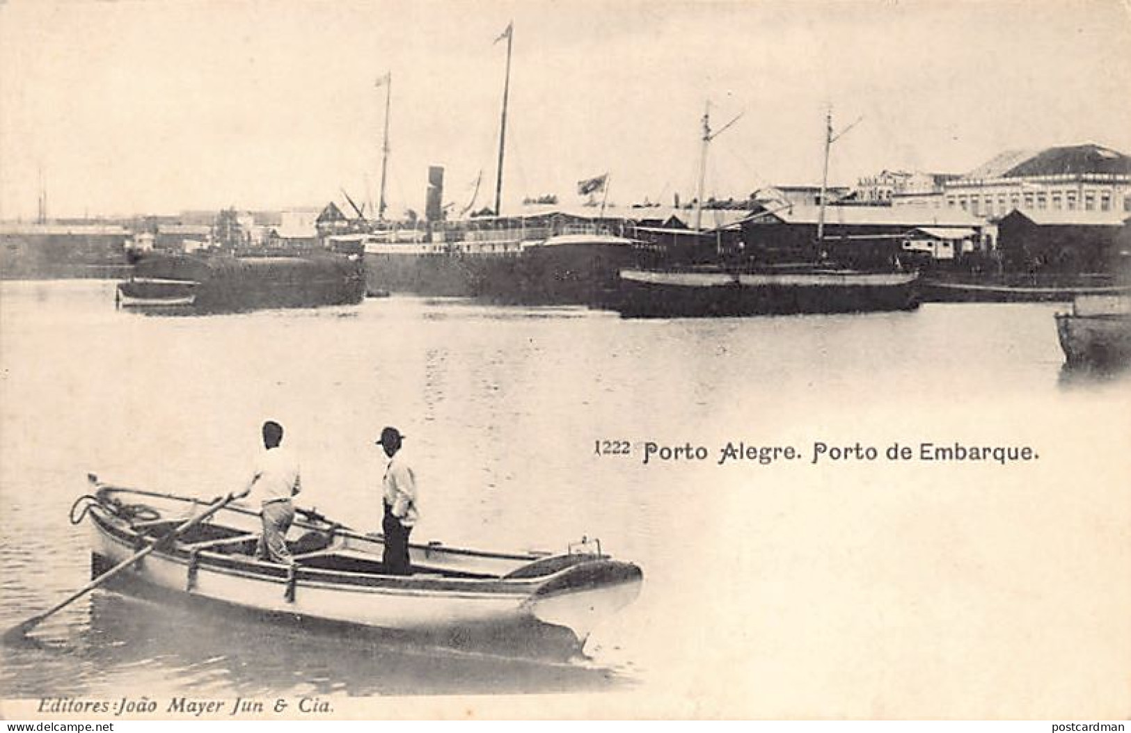 Brasil - PORTO ALEGRE - Porto de embarque - Ed. João Mayer Jun & Cia 1222