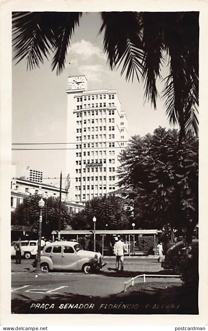 Brasil - PORTO ALEGRE - Praça Senador Florencio - POSTAL FOTO - Ed. Canazaro