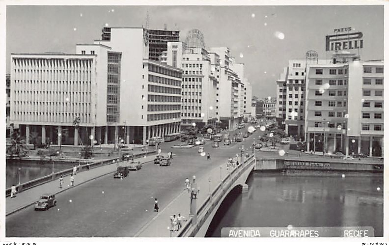 Brasil - RECIFE - Avenida Guararapes - FOTO POSTAL - Ed. desconhecido