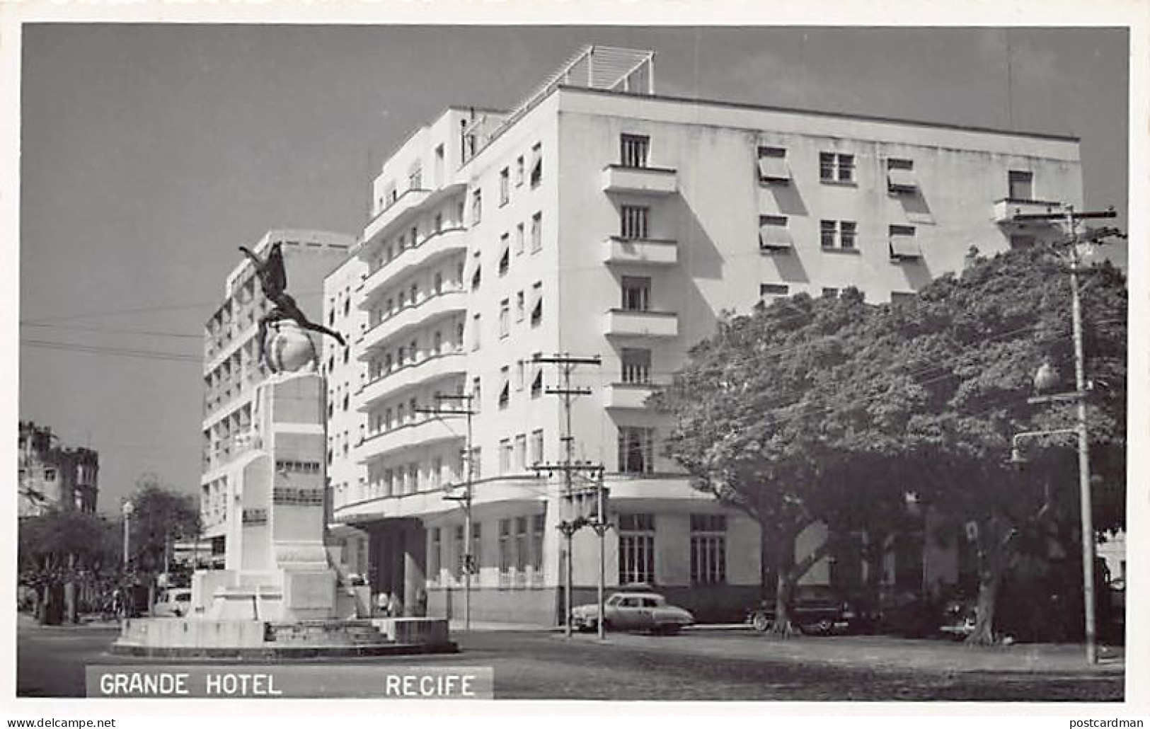 Brasil - RECIFE - Grande Hotel - FOTO POSTAL - Ed. desconhecido